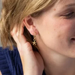 Paul Hewitt Charms/Beads-Starfish Charm Gold - PH-JE-0426