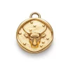 Paul Hewitt Charms/Beads-Taurus Charm Gold - PH-JE-1204