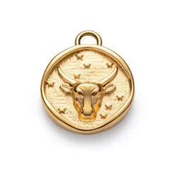 Paul Hewitt Charms/Beads-Taurus Charm Gold - PH-JE-1204