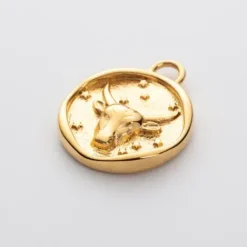 Paul Hewitt Charms/Beads-Taurus Charm Gold - PH-JE-1204
