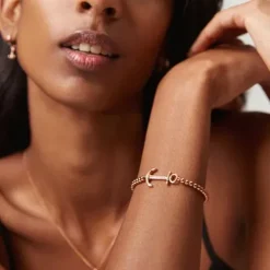 Paul Hewitt Armbänder-The Anchor Beads Armband Roségold - PH-JE-0079
