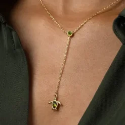 Paul Hewitt Halsketten-Turtle Y Halskette Gold - PH-JE-2049