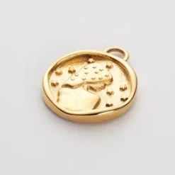 Paul Hewitt Charms/Beads-Virgo Charm Gold - PH-JE-1208