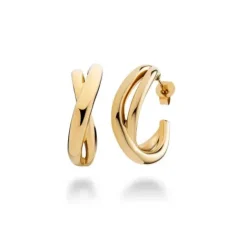 Paul Hewitt Ohrringe-Waves Ohrstecker Gold - PH-JE-0175