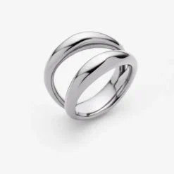 Paul Hewitt Ringe-Waves Ring Silber