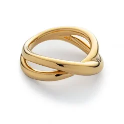 Paul Hewitt Ringe-Waves Twisted Ring Gold