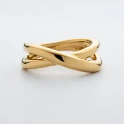 Paul Hewitt Ringe-Waves Twisted Ring Gold