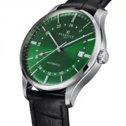 Perrelet Lederarmband-Weekend GMT - A1304/8