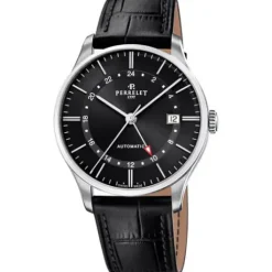 Perrelet Lederarmband-Weekend GMT - A1304/5