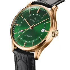 Perrelet Lederarmband-Weekend GMT - A1305/3