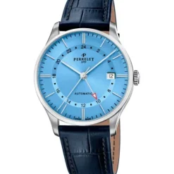 Perrelet Lederarmband-Weekend GMT - A1304/A