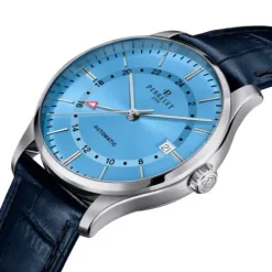 Perrelet Lederarmband-Weekend GMT - A1304/A