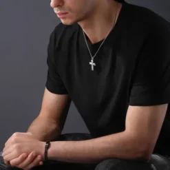 Police (Kette mit) Kreuz-Crossroads Halskette - PEAGN0037701