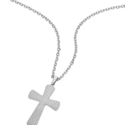 Police (Kette mit) Kreuz-Cruz Halskette - PEAGN0037801