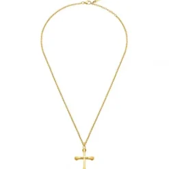 Police (Kette mit) Kreuz-Saint II Halskette - PEAGN0010002