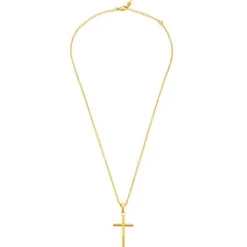 Police (Kette mit) Kreuz- Wrangell Halskette - PEAGN0010902