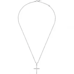 Police (Kette mit) Kreuz-Wrangell II Halskette - PEAGN0010901