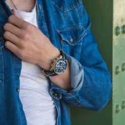 Rado Textilarmband (Nato)-Captain Cook Automatic Chronograph - R32146208