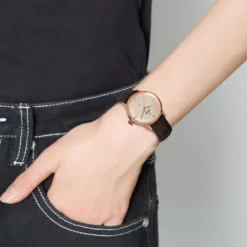 Rado Lederarmband-Coupole Classic Automatic Diamonds - R22865765