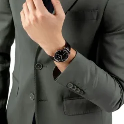 Rado Lederarmband-DiaMaster Thinline Automatic - R14068176