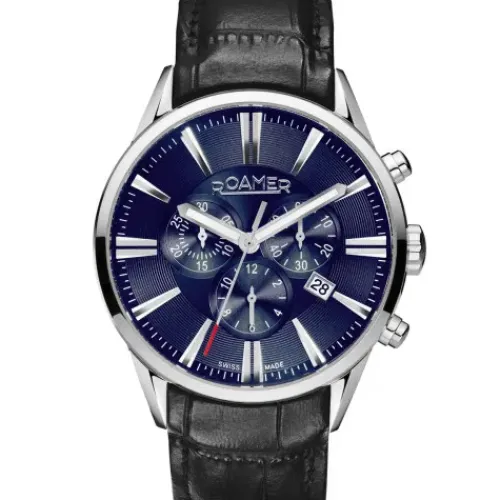 Roamer Lederarmband-Superior Chrono - 508837 41 45 05