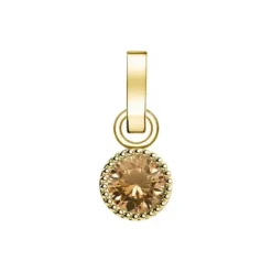 Rosefield Anhänger-Birthstone November Anhänger - PE-Gold-Nov