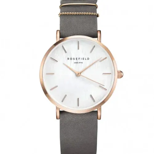 Rosefield Lederarmband-The West Village (33 mm) - WEGR-W75