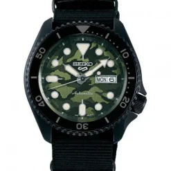 Seiko Textilarmband (Nato)-5 Sports Automatic - SRPJ37K1