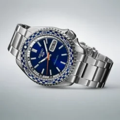 Seiko Metallarmband-5 Sports Checker Flag Special Edition - SRPK65K1