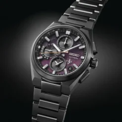 Seiko Metallarmband-Astron GPS Solar Dual Time Chronograph Limited Edition - SSH171J1