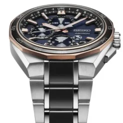 Seiko Metallarmband-Astron GPS Solar Dual Time Chronograph - SSH180J1