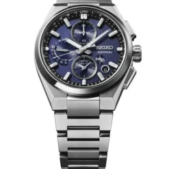 Seiko Metallarmband-Astron GPS Solar Dual Time Chronograph - SSH161J1