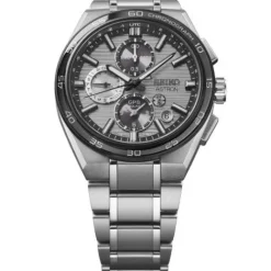 Seiko Metallarmband-Astron GPS Solar Dual Time Chronograph - SSH177J1