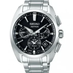 Seiko Metallarmband-Astron GPS Solar Dual Time - SSH067J1