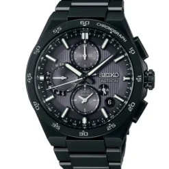 Seiko Metallarmband-Astron GPS Solar Dual Time Chronograph - SSH155J1