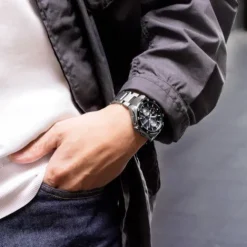 Seiko Metallarmband-Astron GPS Solar Dual Time Chronograph - SSH151J1