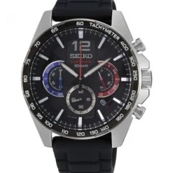 Seiko Silikonarmband-Chronograph - SSB347P1