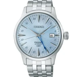 Seiko Metallarmband-Presage Automatic Cocktail Time GMT Sky Diving - SSK037J1