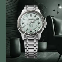 Seiko Metallarmband-Presage 60s Style Automatic - SRPL71J1