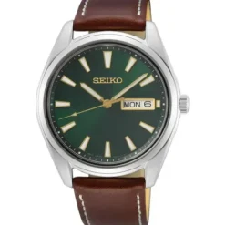 Seiko Lederarmband-Quarz - SUR449P1