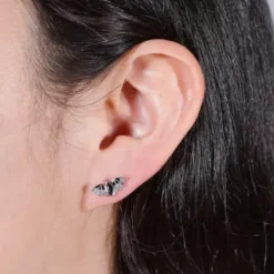 Seinerzeit Ohrringe-Betty Fledermaus Ohrstecker - SZA-2990-380