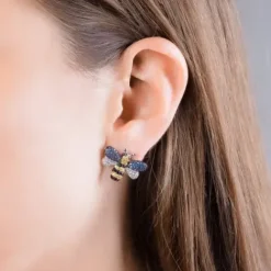 Seinerzeit Ohrringe-Hunny Bienen Ohrstecker - SZA-2990-158