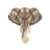 Seinerzeit Anhänger-Raja Elefanten Anhänger/Brosche - SZA-3960-416