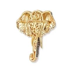 Seinerzeit Anhänger-Raja Elefanten Anhänger/Brosche - SZA-3960-416