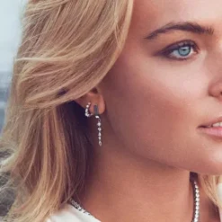 Sif Jakobs Ohrringe-Adria Piccolo Creolen - SJ-E12234-PCZ