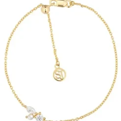 Sif Jakobs Armbänder-Adria Tre Armband - SJ-B12272-PCZ-YG