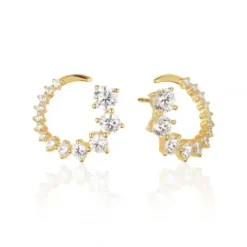 Sif Jakobs Ohrringe-Belluno Corcolo Ohrringe - SJ-E42109-CZ-SG