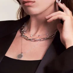 Sif Jakobs Halsketten-Belluno Piccolo Halskette - SJ-N42125-CZ-SS