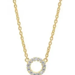 Sif Jakobs Halsketten-Biella Piccolo Halskette - SJ-C337(1)-CZ(YG)