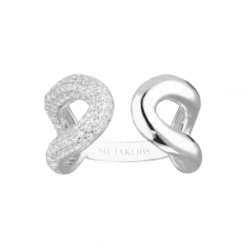 Sif Jakobs Ringe-Capri Due Ring - SJ-R62015-CZ-SS